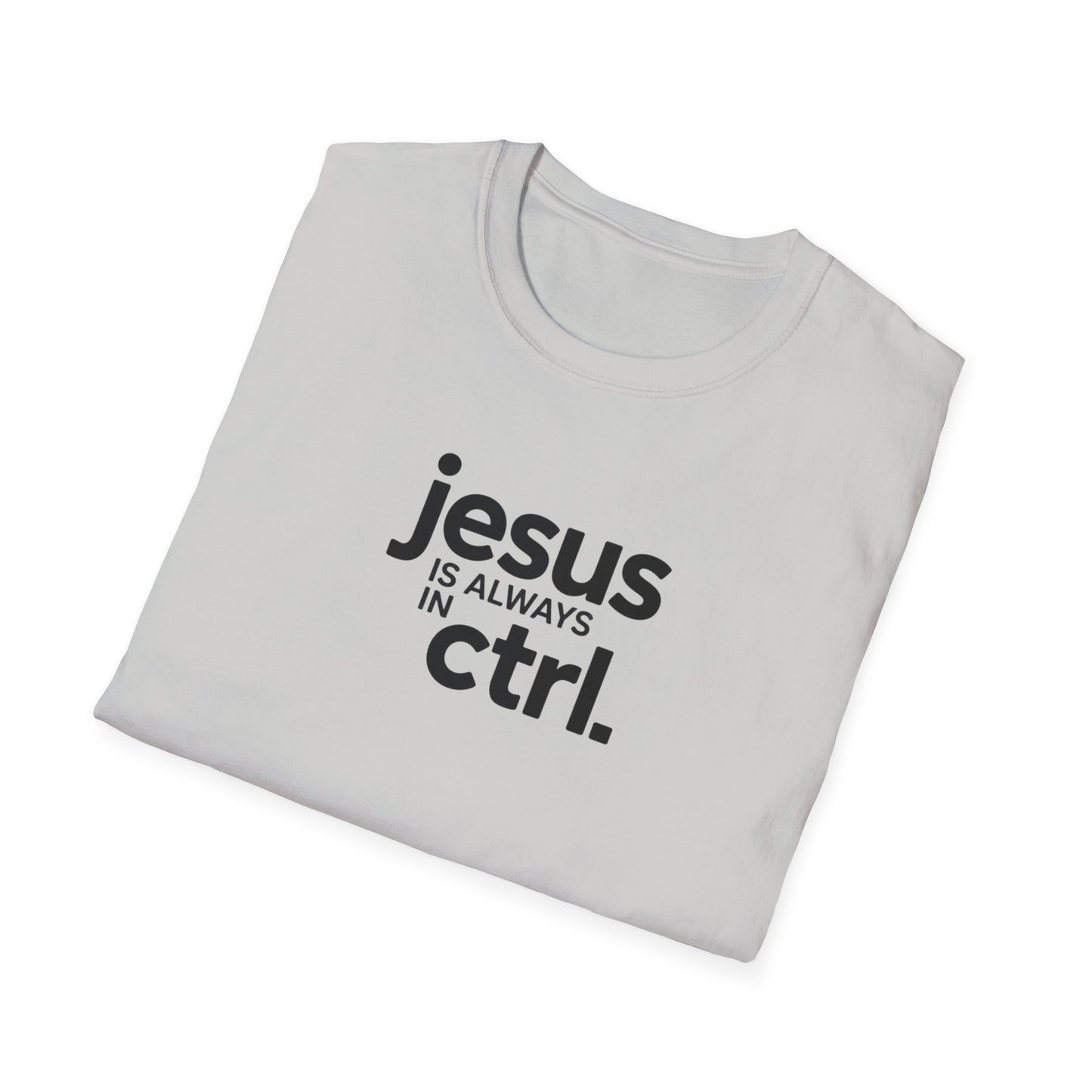 Jesus in Ctrl T-shirt