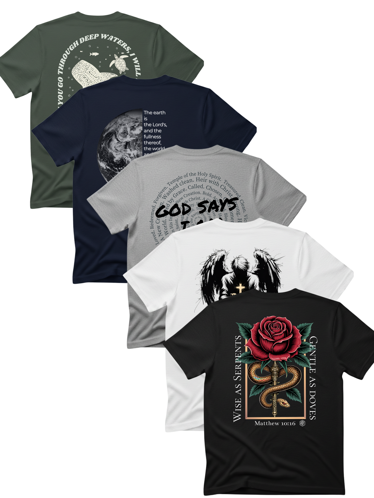 ✨Buy 5 tees save $5 per shirt.