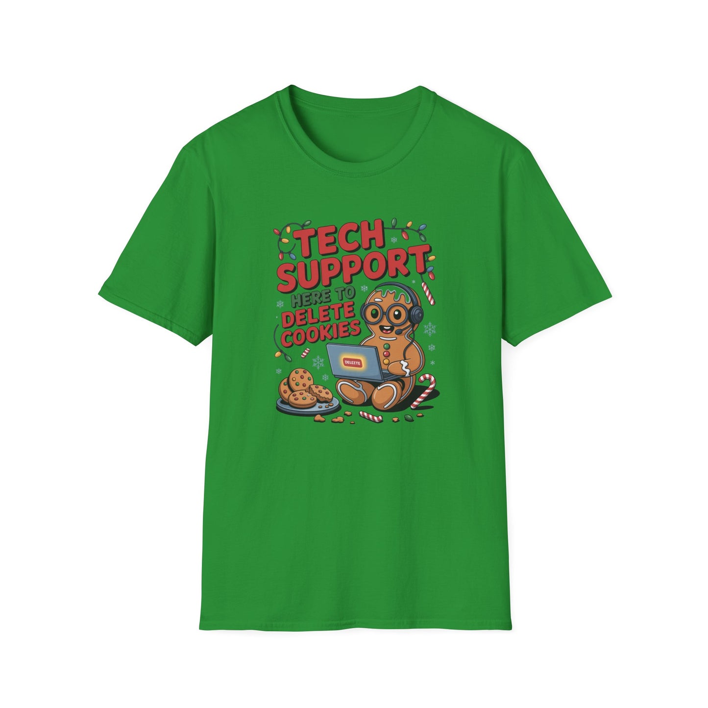 Tech Support to Delete Cookies T-shirt