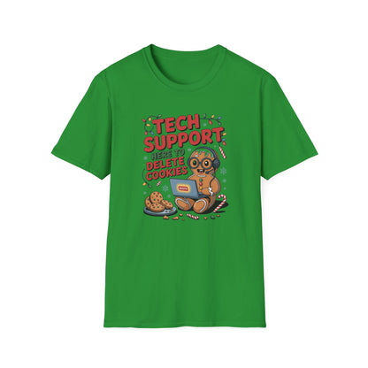 Tech Support to Delete Cookies T-shirt
