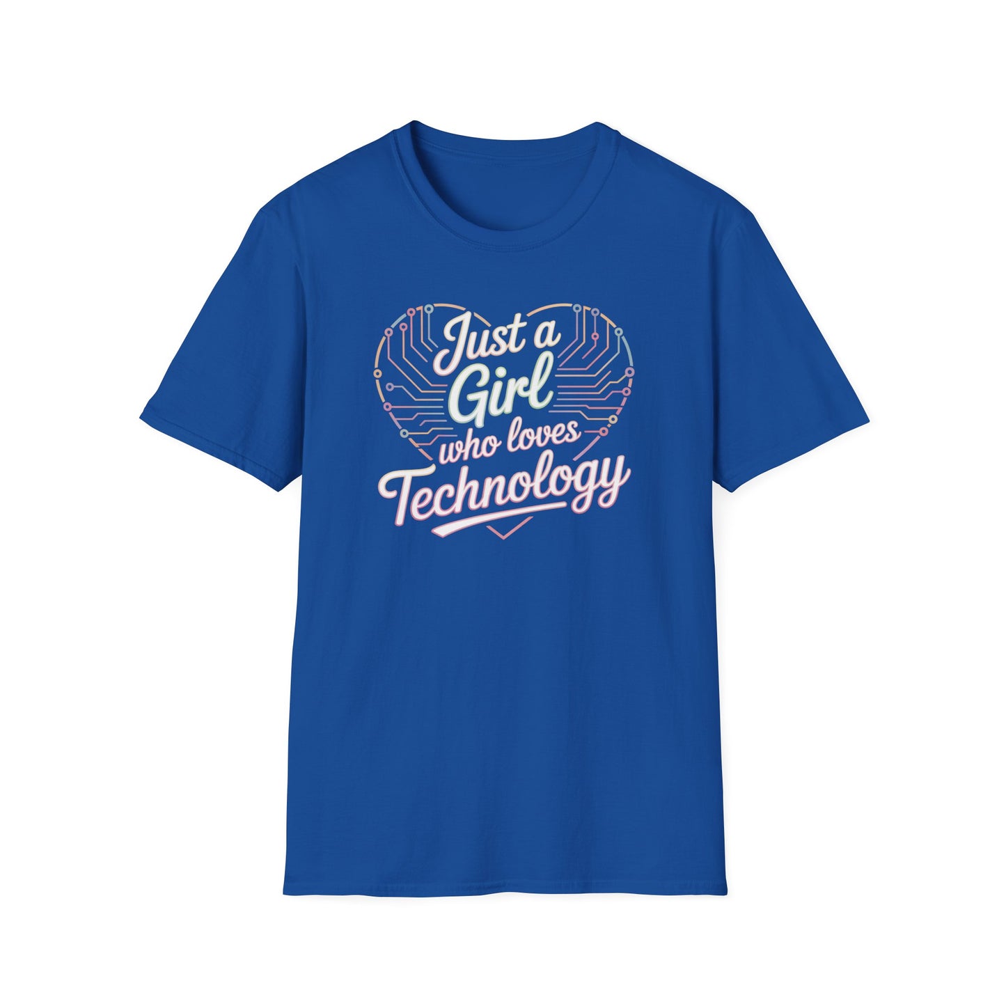 Girl Loves Technology T-shirt