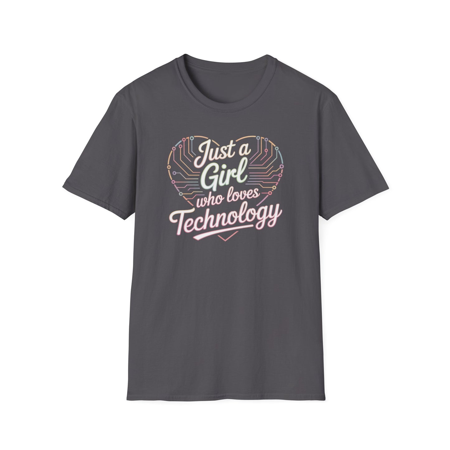 Girl Loves Technology T-shirt