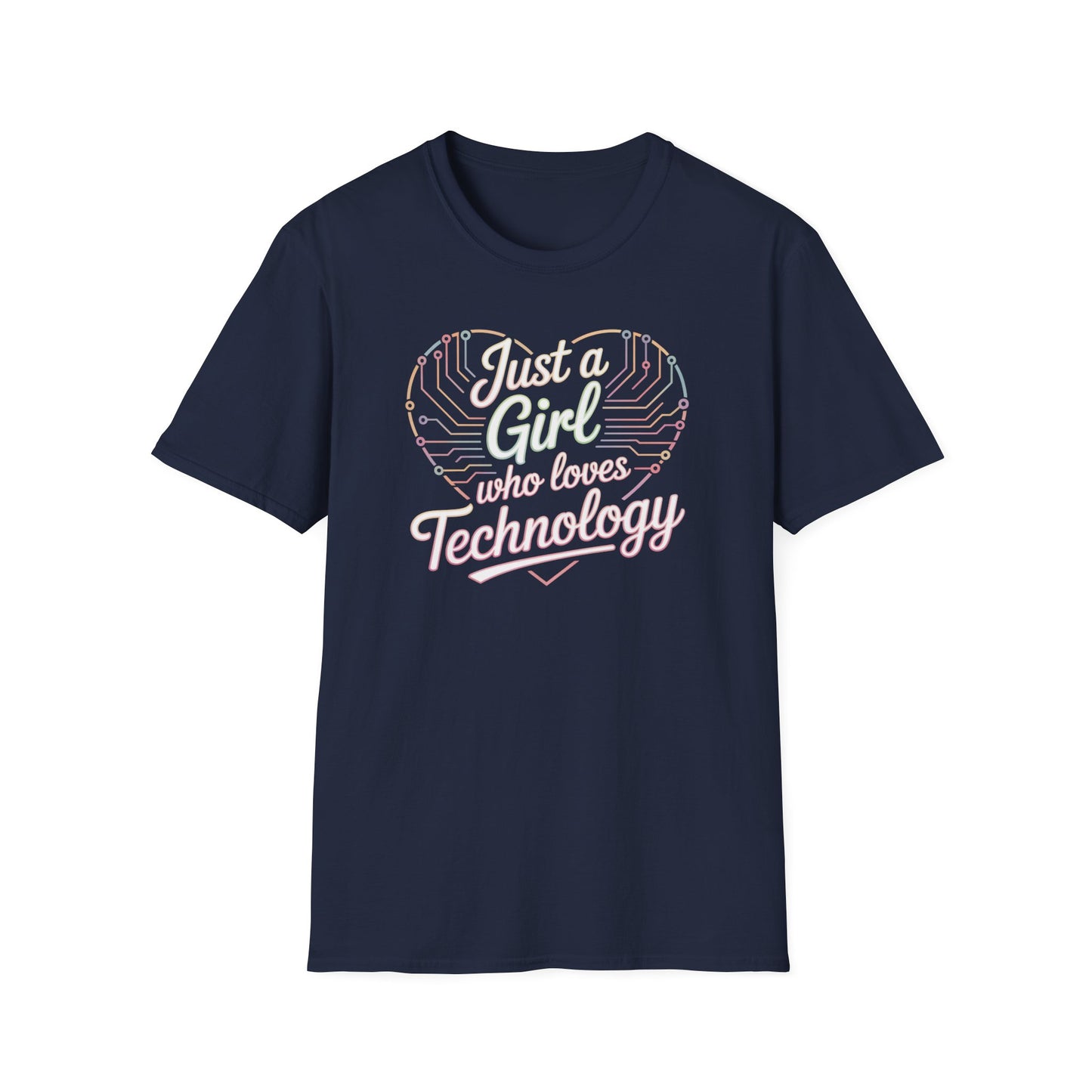 Girl Loves Technology T-shirt