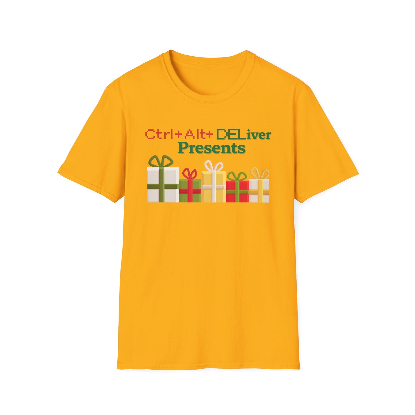 Ctrl + Alt + DEL  Presents T-Shirt