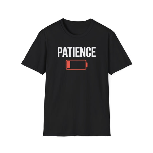 Patience Low Battery T-shirt