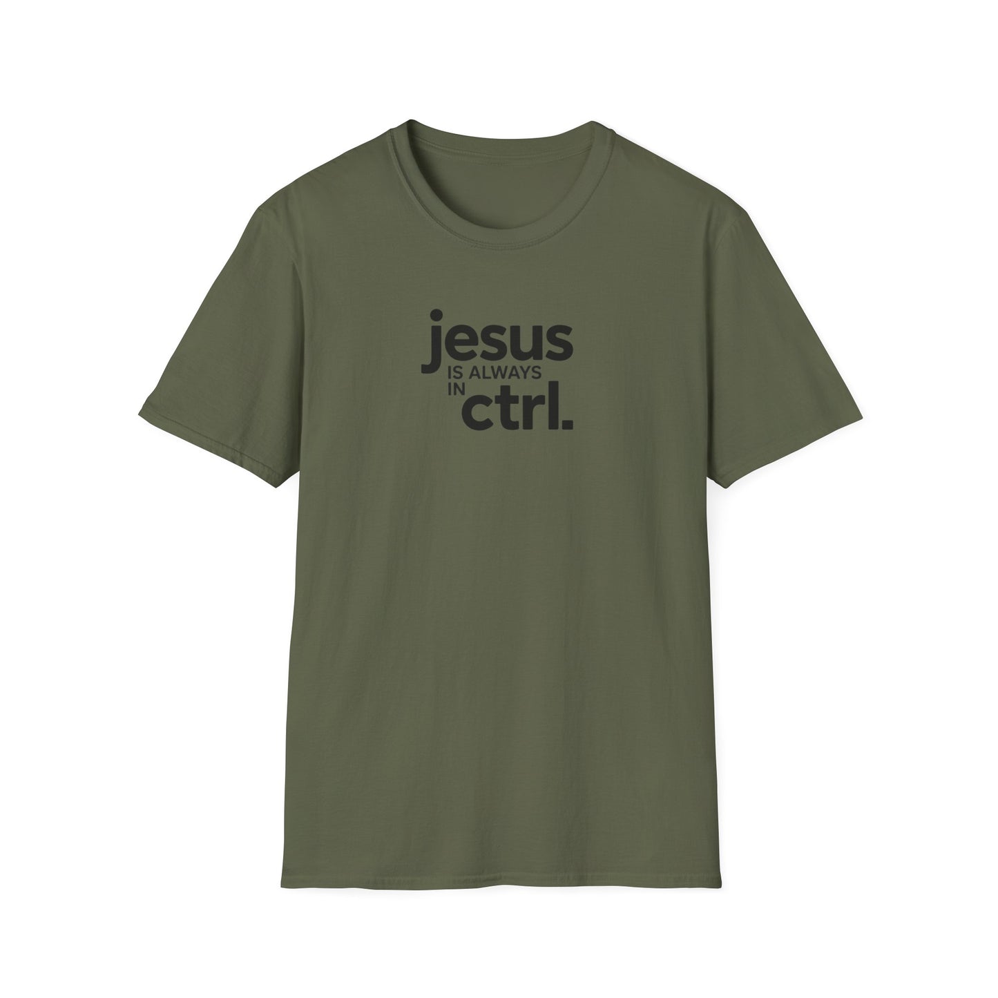 Jesus in Ctrl T-shirt