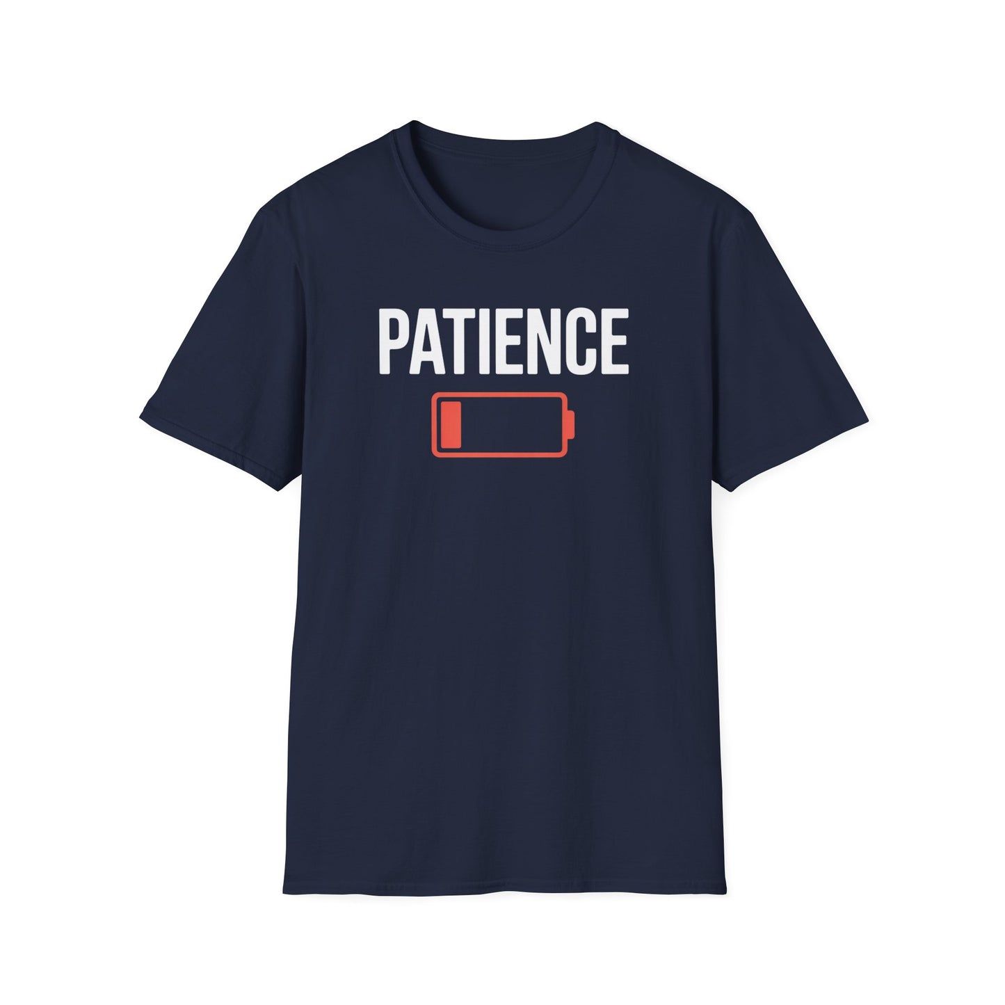 Patience Low Battery T-shirt