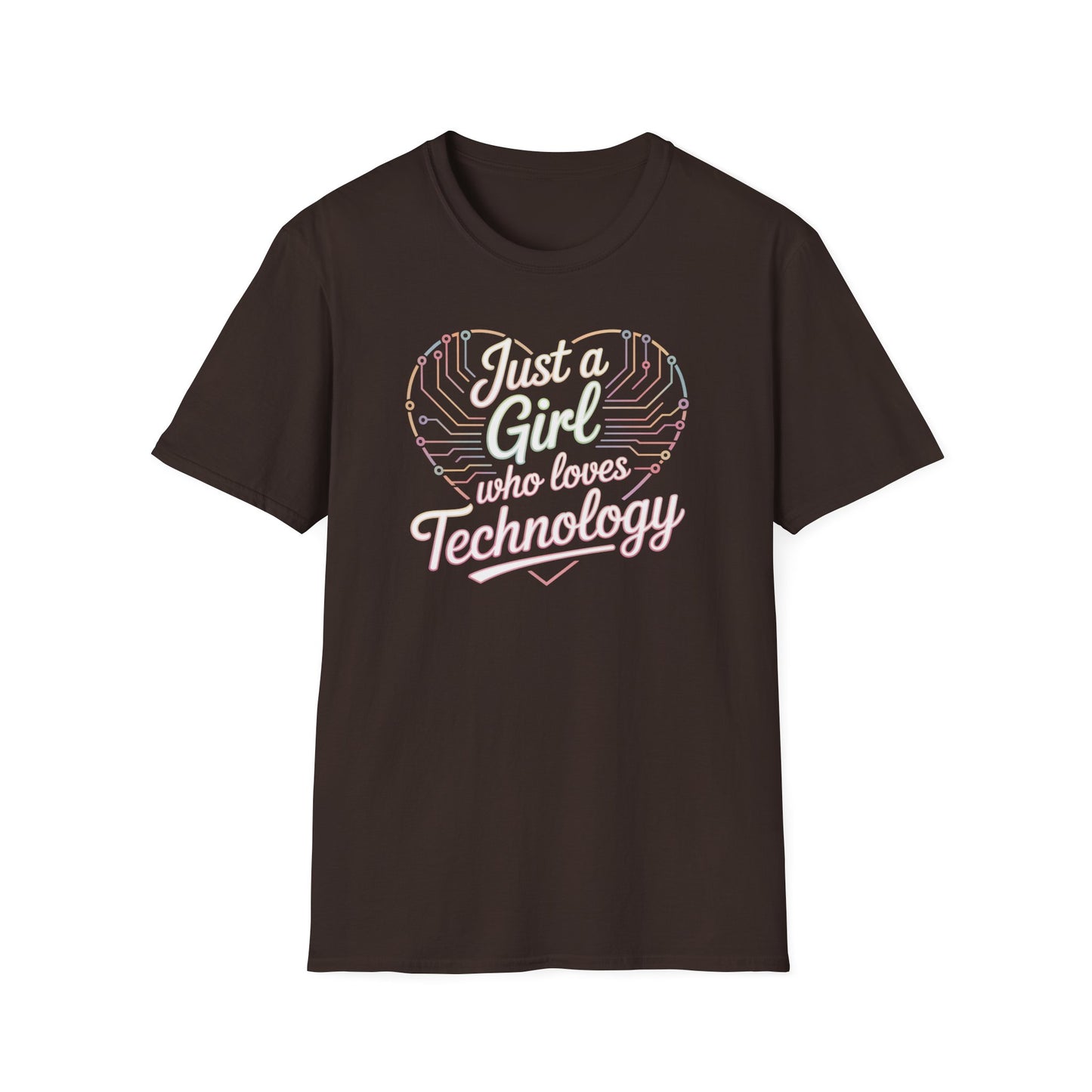 Girl Loves Technology T-shirt