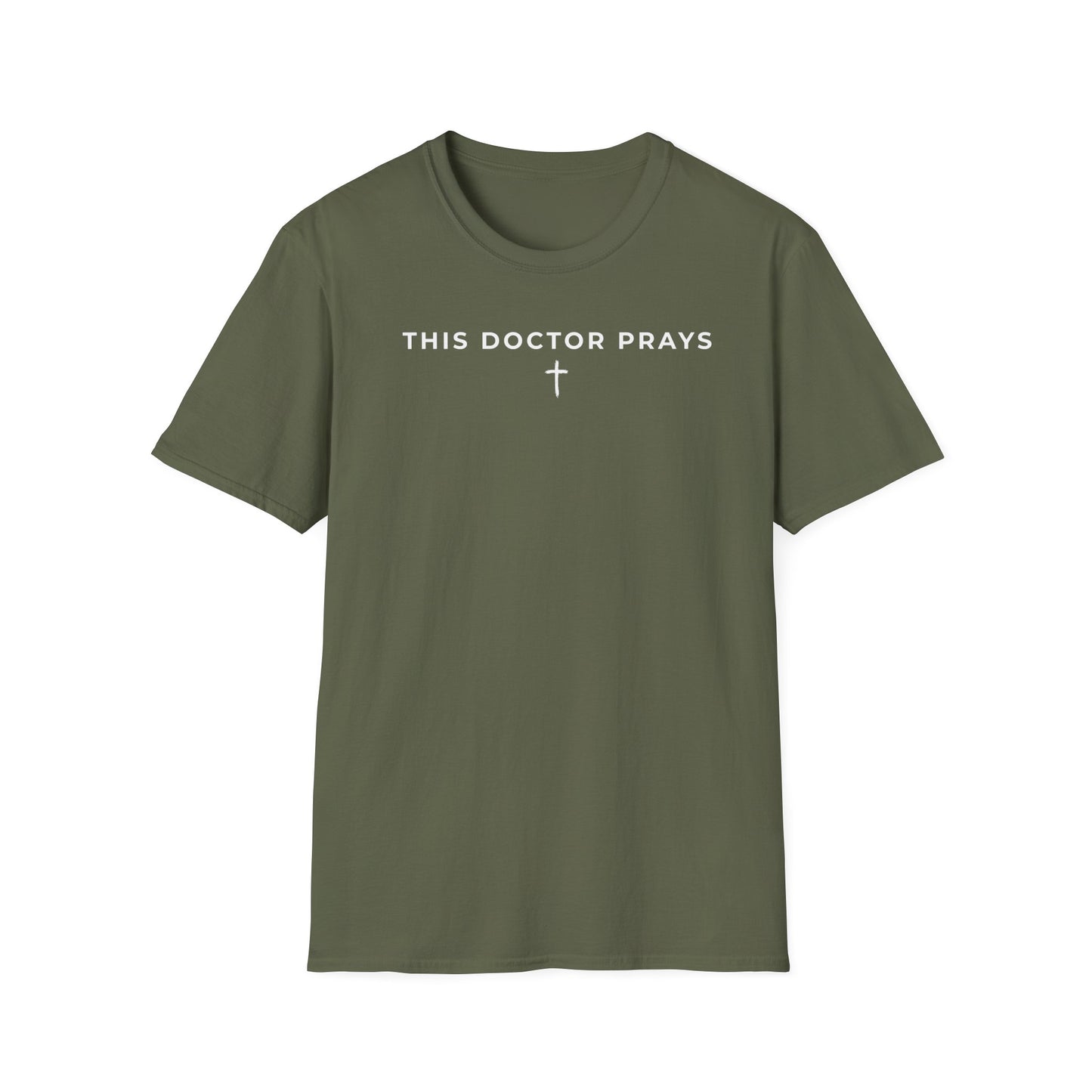 Single line: This Doctor Prays T-Shirt
