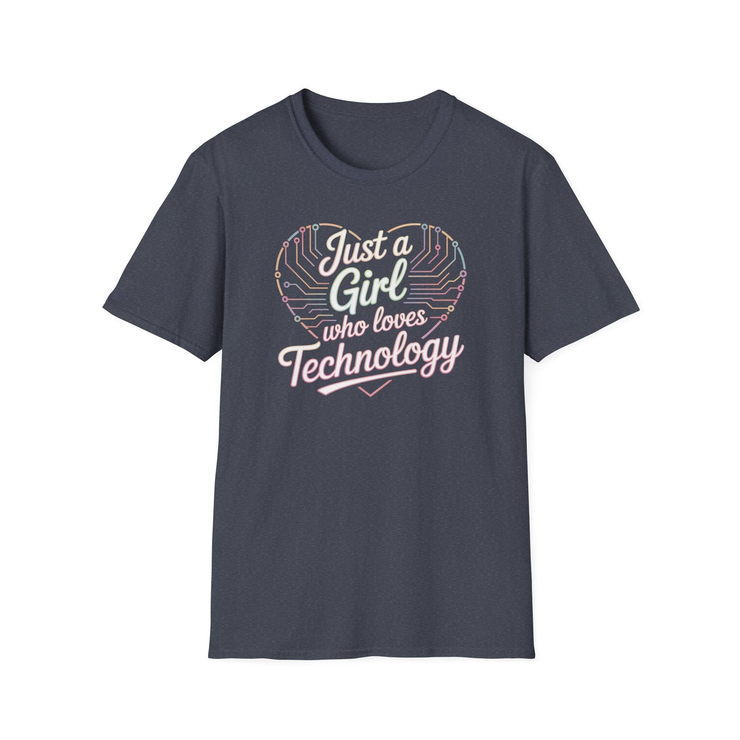 Girl Loves Technology T-shirt