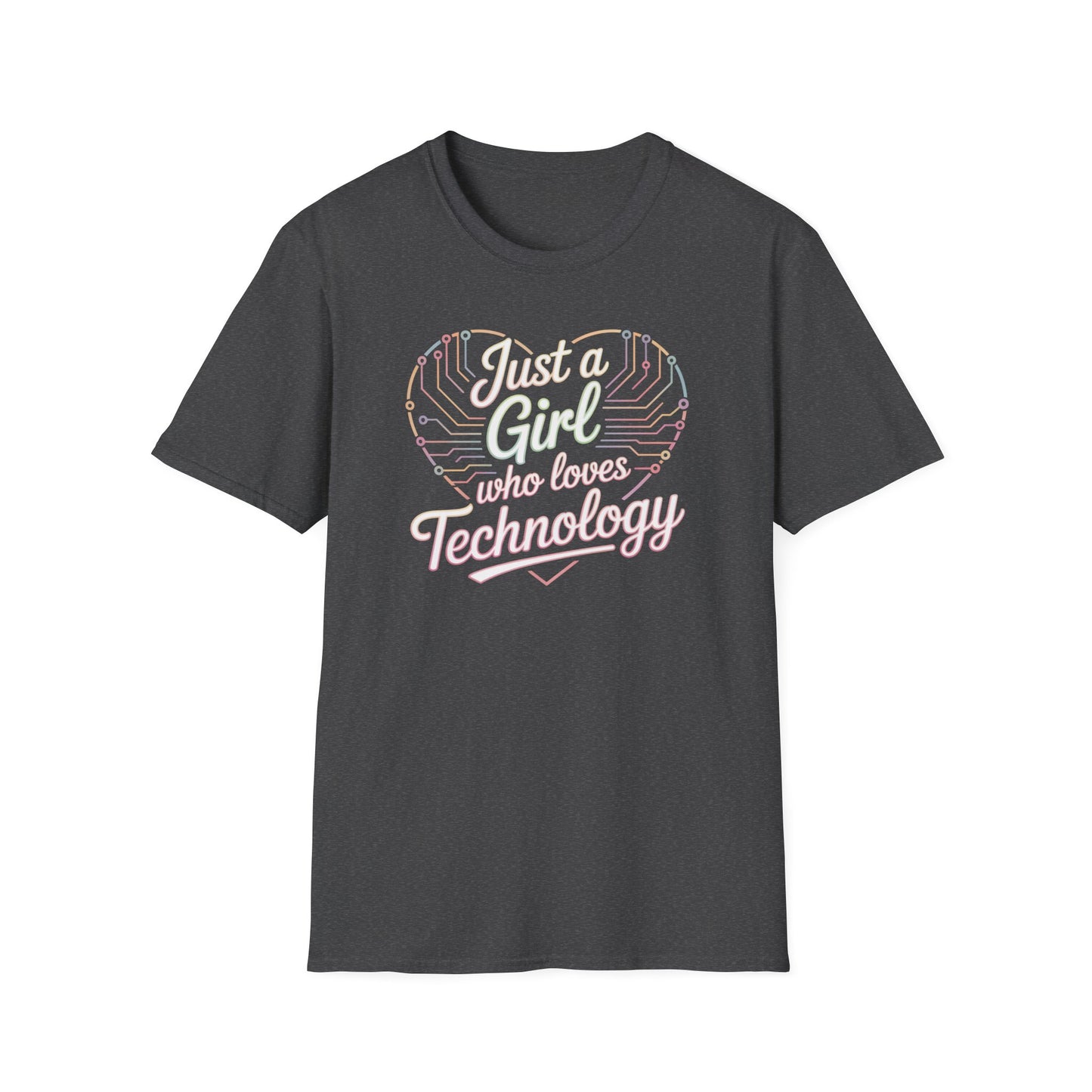 Girl Loves Technology T-shirt
