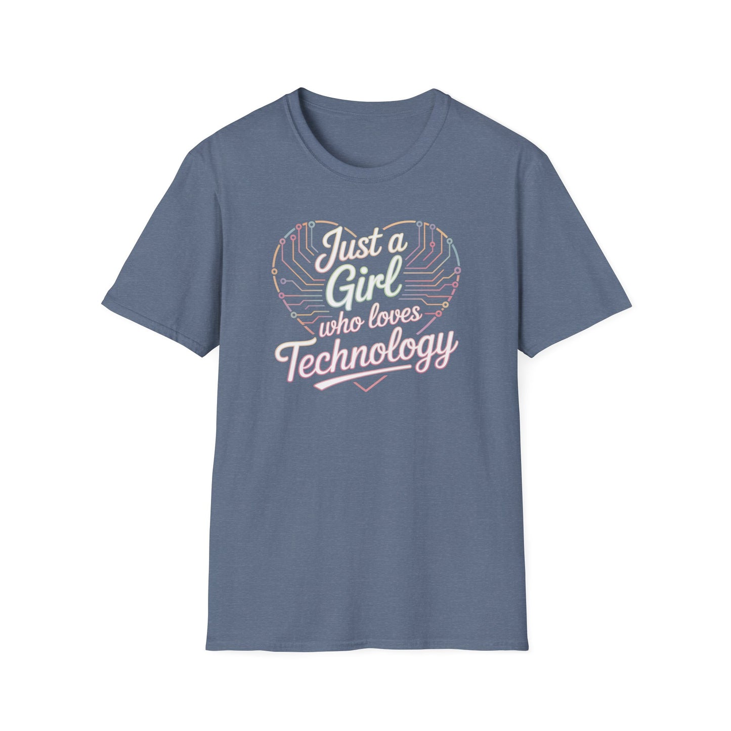 Girl Loves Technology T-shirt
