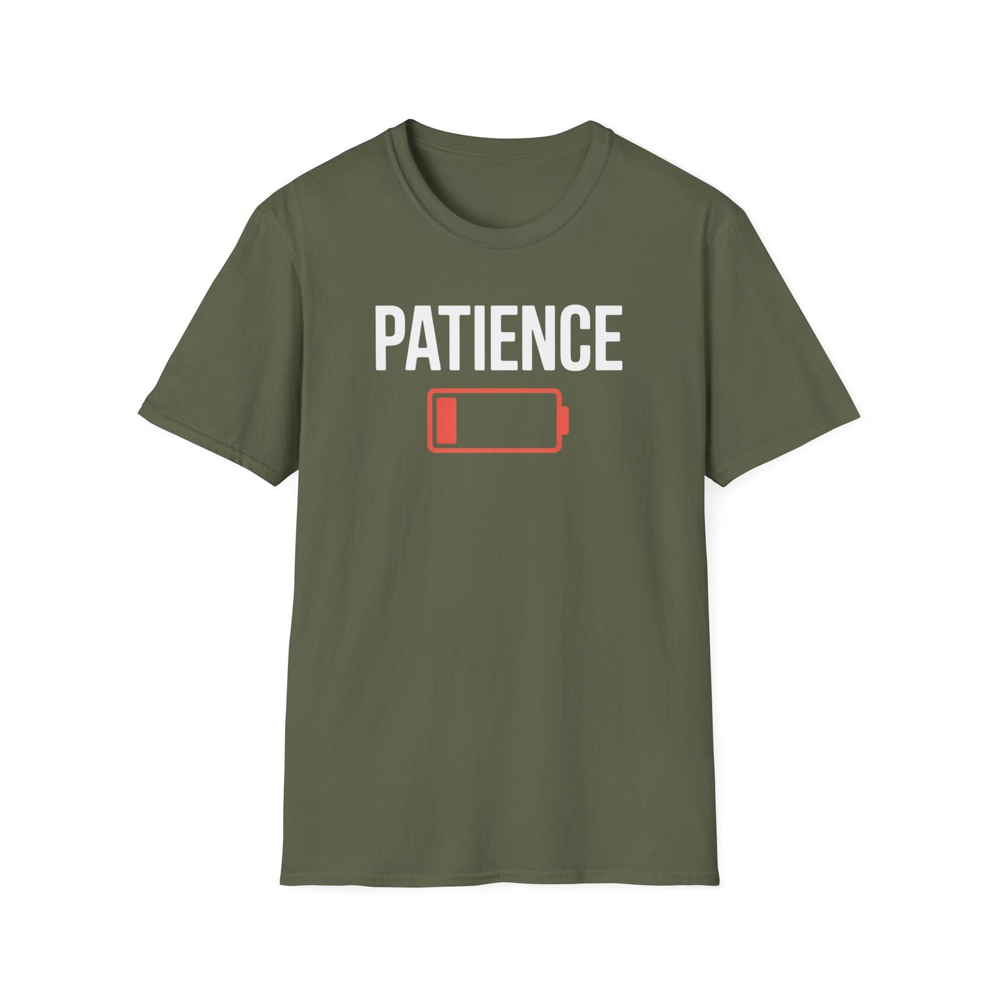 Patience Low Battery T-shirt