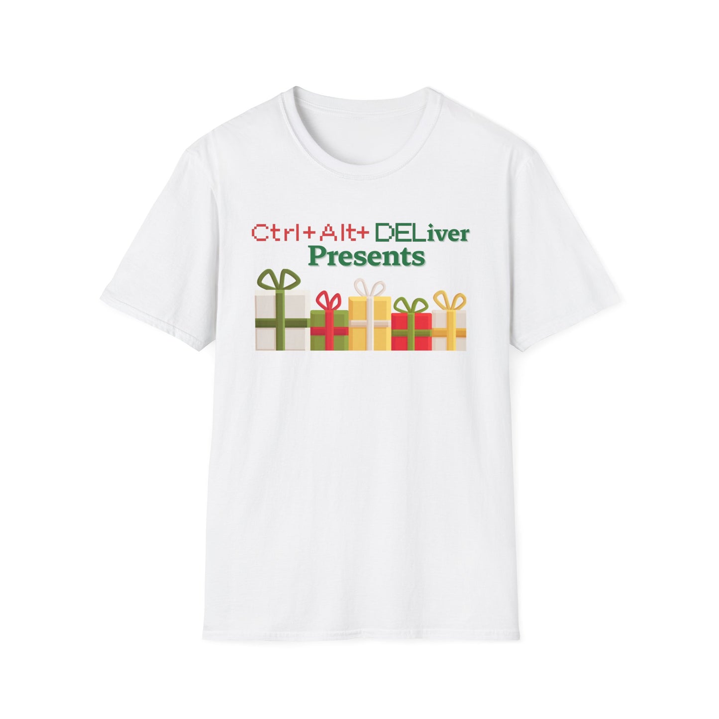 Ctrl + Alt + DEL  Presents T-Shirt